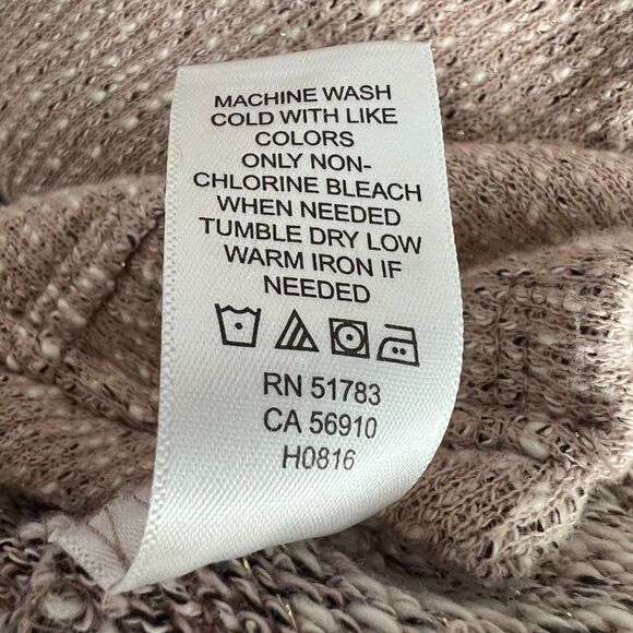 Maurices Rose Cowl Neck Sweater Size S - Picture 6 of 6